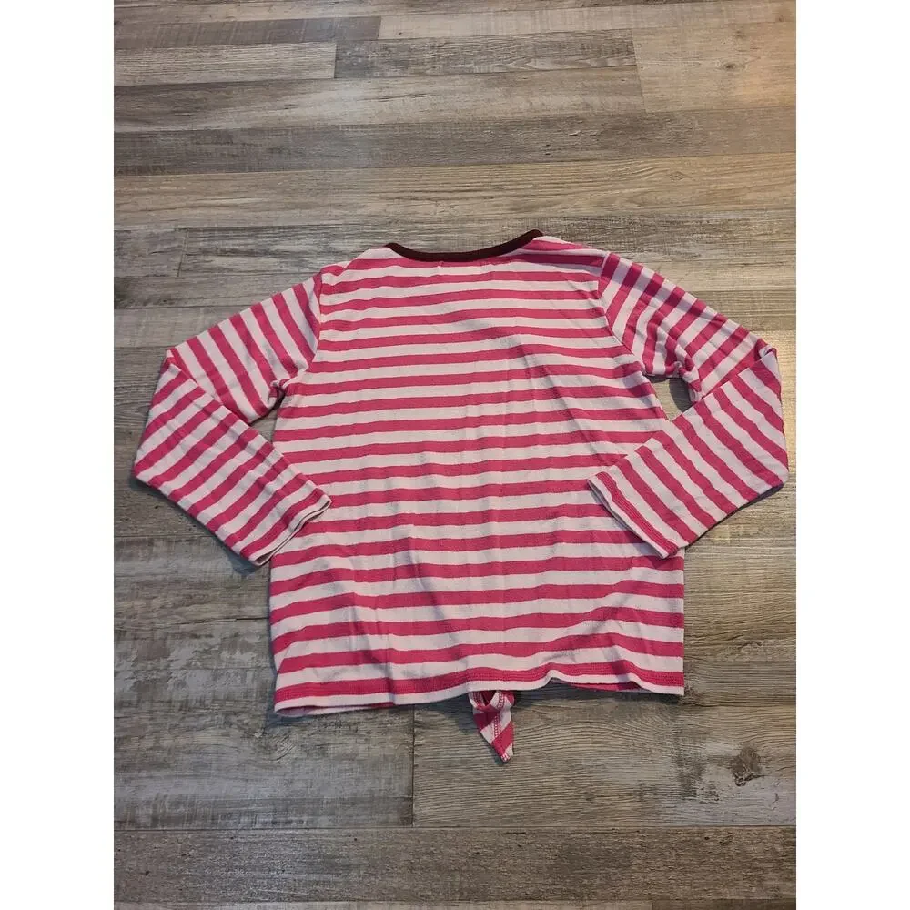 Old Navy large (10-12) girls striped long sleeve shirt